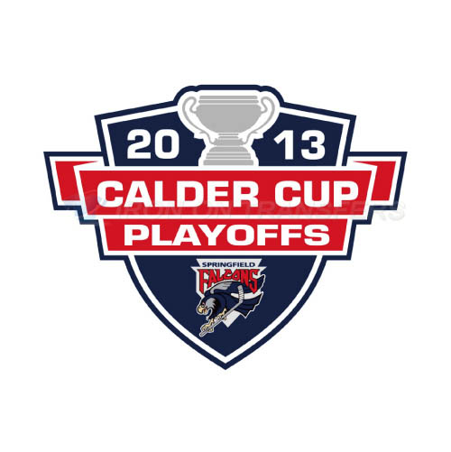 Springfield Falcons Iron-on Stickers (Heat Transfers)NO.9149